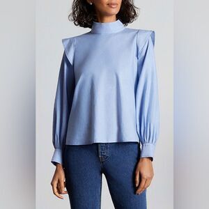 Everlane Light Blue Women's Blouse
